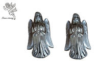 Acessórios para caixões de prata em PP Ornamentos para caixões funerários Modelo de anjo