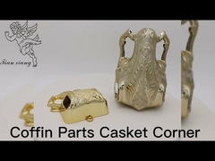 Corredor de caixão de plástico para funerais Material PP / ABS 17kg / 16kg Ouro