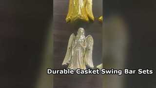 A barra superior do balanço do caixão ajusta o hardware fúnebre durável