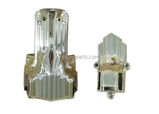 Polished Gold Plastic  Coffin Fittings , Casket Hardware Wholesale ABS Material