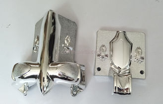 Model 2# Silver Color PP Plastic Casket Corners