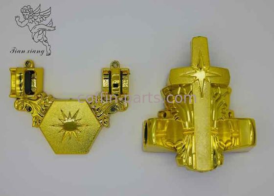 Casket Corner Iron Tubes Parts Of A Coffin Plastic Gold Color