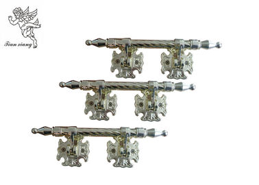 Punhos personalizados Zamak fortes do caixão, caixão dourado H9025 decorativo do metal