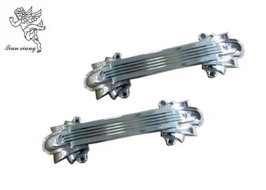 Golden Burial Plastic Casket Handles , Eruopean Style Brass Coffin Handles