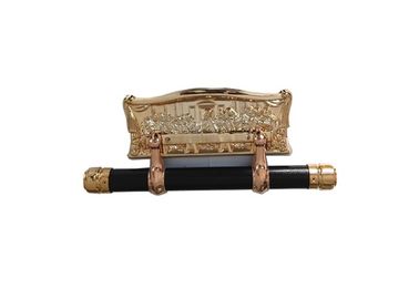 Funeral Golden Long Casket Swing Bar TX - A H9007 PP And Zinc Material