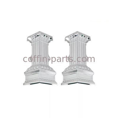 003# Pale Gold PP Material Coffin Accessories