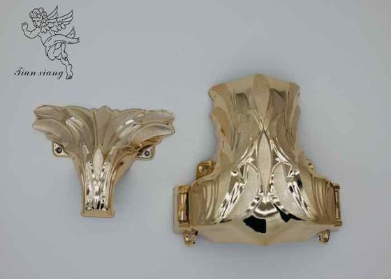 Iron Metal Casket Corners With 66cm Short Steel Bars