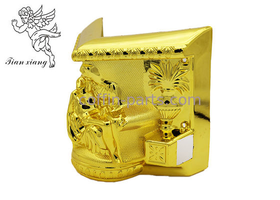 O caixão plástico da cor de Gary encurrala a decoração 60cm x 45cm x 35cm do caixão